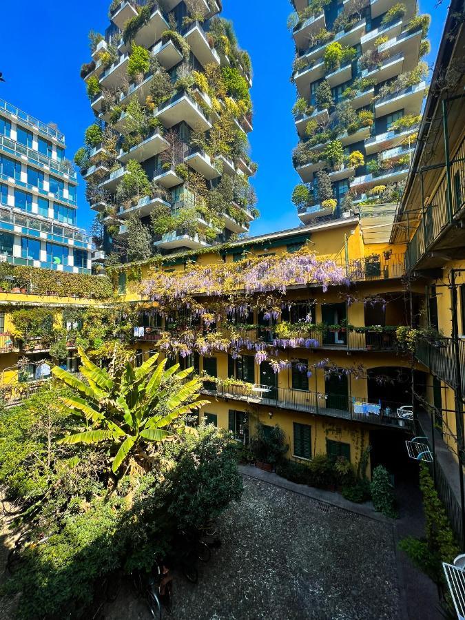 The Mundial Studio - Bosco Verticale View Milán Exteriér fotografie