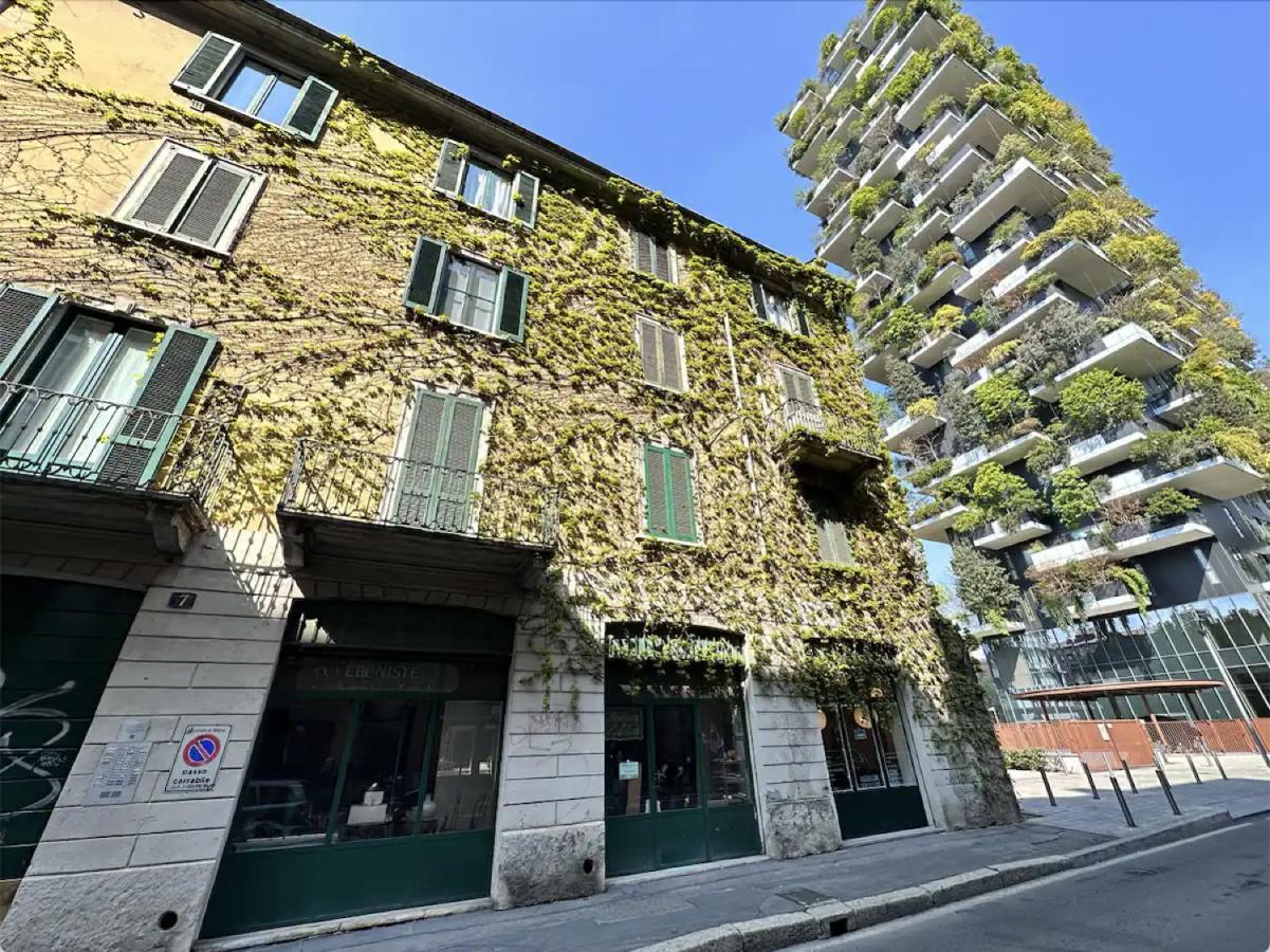 The Mundial Studio - Bosco Verticale View Milán Exteriér fotografie